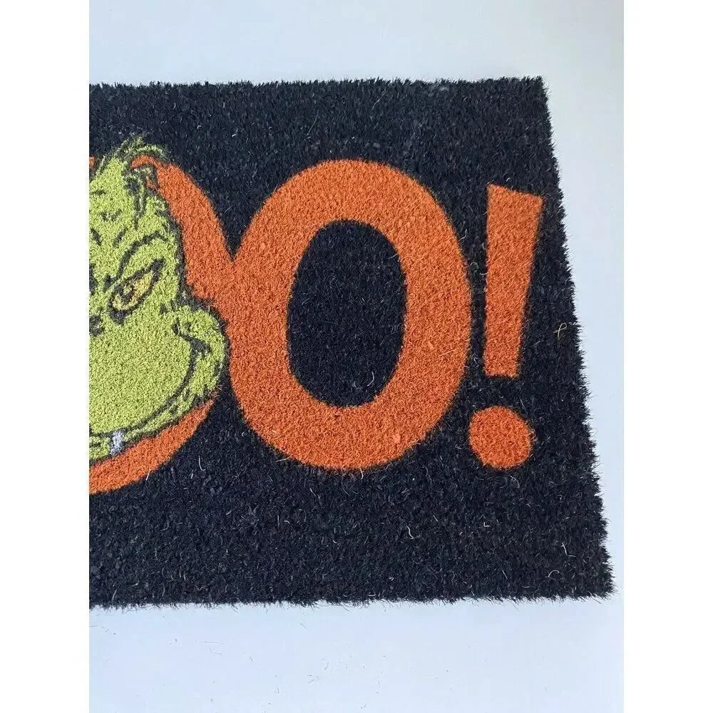 The‎ Grinch Doormat Welcome Coir Mat Porch Halloween Vampire BOO Door Mat NEW